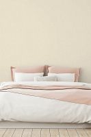 Обои Grandeco Avrora A44003 Винил на флизелине (1,06*10,05) Бежевый, Рогожка — фото 2, Обои для стен