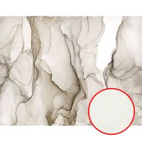 Фреска Ortograf Fluid art 34210 Фактура флок FLK Флизелин (3,5*2,7) Бежевый, Абстракция арт-34210 (флок FLK) — фото 1, Фрески