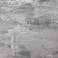 Обои Solo Graphic SL8756-24 Винил на флизелине (1,06*10) Серый/Серебряный, Штукатурка — фото 1, Обои для стен