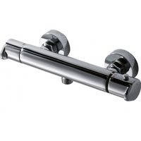 Смеситель для душа Bravat Waterfall F939114C-01A-RUS с термостатом Хром — фото 1, Смеситель для душа