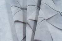 Обои Артекс Selena 10817-03 Винил на флизелине (1,06*10,05) Серый, Геометрия — фото 7, Обои для стен