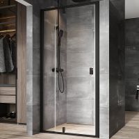 Товар: Душевая дверь Ravak Nexty NDOP2-120 03OG0300Z1 профиль Черный стекло Transparent - фото 1 Душевая дверь Ravak Nexty NDOP2-120 03OG0300Z1 профиль Черный стекло Transparent — фото 1, Распашные душевые двери