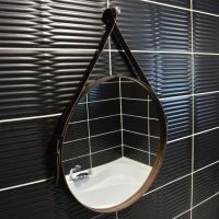 Зеркало Creto Bergen 51 10-D510 Коричневое — фото 2, Мебель для ванной