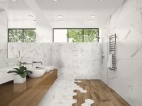 Керамогранит ITT Ceramic White Soul Hexa 23,2х26,7 см — фото 2, Керамогранит