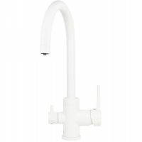 Смеситель для кухни Kaiser Merkur 26744-4 Белый матовый — фото 3, Смесители