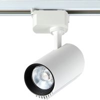 Трековый светильник Crystal Lux CLT 0.31 007 20W WH Белый — фото 1, Трековые светильники