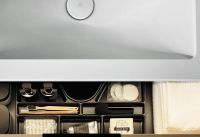 Тумба с раковиной Burgbad Eqio 123 SEZA123F2010C0001*1 подвесная Серый глянец — фото 7, Мебель для ванной