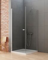 Товар: Душевой уголок New Trendy New Soleo Chrome 90x110 D-0141A/D-0150B профиль Хром стекло прозрачное - фото 3 Душевой уголок New Trendy New Soleo Chrome 90x110 D-0141A/D-0150B профиль Хром стекло прозрачное — фото 3, Душевые уголки