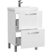 Товар: Тумба под раковину Cersanit Melar 50 64127 подвесная Белая - фото 7 Тумба под раковину Cersanit Melar 50 64127 подвесная Белая — фото 7, Мебель для ванной