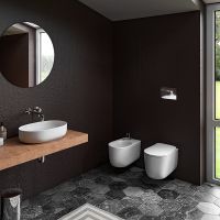 Биде Kerasan Nolita 532501 подвесное Белое — фото 5, Биде