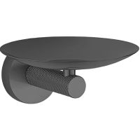 Мыльница Boheme Uno 10973-GM Оружейная сталь — фото 1, Мыльницы