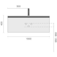 Товар: Тумба под раковину Boheme Armadi Art Quatro 1 100 790-M1-100-A-A подвесная Антрацит профиль Антрацит - фото 7 Тумба под раковину Boheme Armadi Art Quatro 1 100 790-M1-100-A-A подвесная Антрацит профиль Антрацит — фото 7, Мебель для ванной