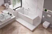 Товар: Акриловая ванна Excellent Aquaria 140х70 WAEX.AQU14WH Белая - фото 5 Акриловая ванна Excellent Aquaria 140х70 WAEX.AQU14WH Белая — фото 5, Ванны