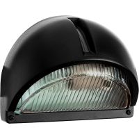 Настенный светильник Artelamp Urban A2801AL-1BK Прозрачный Черный — фото 1, Уличное освещение