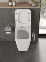 Унитаз Orange C06-100W подвесной с сиденьем Микролифт — фото 7, Подвесные унитазы