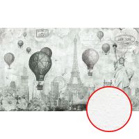 Фреска Ortograf Urban art 33550 Фактура бархат FX Флизелин (5*3) Серый, Город — фото 1, Фрески