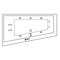 Товар: Акриловая ванна Excellent Sfera Slim 170x100 L WAEX.SFL17S.SMART.GL с гидромассажем - фото 7 Акриловая ванна Excellent Sfera Slim 170x100 L WAEX.SFL17S.SMART.GL с гидромассажем — фото 7, Ванны