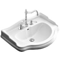 Раковина Kerasan Retro 69 104601*3 Белая — фото 2, Раковины