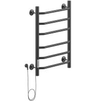 Электрический полотенцесушитель Ника Way-3 60/40 Черный матовый — фото 1, Электрические полотенцесушители