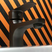 Комплект смесителей Orange Loop M26-311gr Графит — фото 5, Готовые комплекты для ванной комнаты