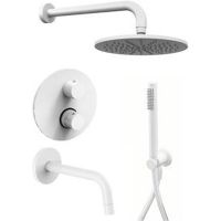 Товар: Излив для смесителя Paffoni Light ZBOC045BO Белый матовый - фото 2 Излив для смесителя Paffoni Light ZBOC045BO Белый матовый — фото 2, Комплектующие для душевого оборудования