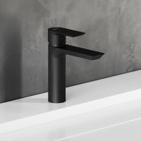 Смеситель для раковины Damixa Apollo 470210300 Черный матовый — фото 2, Смесители