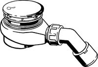 Сифон для душевого поддона Viega Tempoplex  6963 634100 Хром — фото 2, Сифоны для поддонов