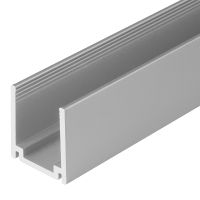 Профиль алюминиевый Arlight 021555 накладной Серебристый — фото 1, Профили для светодиодных лент