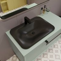 Товар: Смеситель для раковины Kludi Pure Style 400283975 Черный матовый - фото 7 Смеситель для раковины Kludi Pure Style 400283975 Черный матовый — фото 7, Смесители