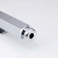 Гигиенический душ с запорным вентилем Frap F7502 Хром — фото 8, Гигиенические души