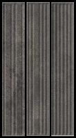 Клинкер Ceramika Paradyz Carrizo Basalt Elewacja Struktura Stripes Mix Mat 6,6х40 см — фото 1, Ступени и клинкер