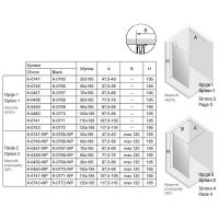 Товар: Душевая перегородка New Trendy New Soleo Chrome 90 K-0459 профиль Хром стекло прозрачное - фото 8 Душевая перегородка New Trendy New Soleo Chrome 90 K-0459 профиль Хром стекло прозрачное — фото 8, Душевые перегородки