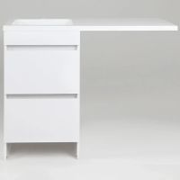 Тумба с раковиной Orange Optima 110 Op-110TUW+RAL Белый глянец — фото 3, Тумбы с раковиной