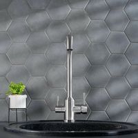 Смеситель для кухни Ростовская Мануфактура Сантехники SUS124-017F-015 Нержавеющая сталь — фото 4, Смесители