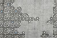 Фреска Ortograf Splendo 31735 Фактура бархат FX Флизелин (4*2,7) Серый, Орнамент/Штукатурка — фото 2, Фрески