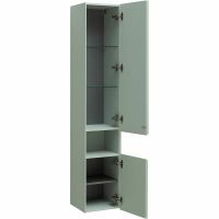 Шкаф пенал Allen Brau Infinity 35 R 1.21009.PWM подвесной Папирус матовый — фото 9, Пеналы для ванной комнаты