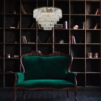 Люстра Divinare Nova 3001/01 LM-13 Прозрачная Черная — фото 6, Люстры