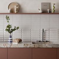 Керамическая плитка AVA Up White Matte 192061 настенная 5х25 см — фото 3, Керамическая плитка