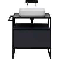 Товар: Тумба под раковину Allen Brau Priority 70 1.31001.AM Антрацит матовый - фото 3 Тумба под раковину Allen Brau Priority 70 1.31001.AM Антрацит матовый — фото 3, Тумбы под раковину