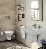 Товар: Унитаз Vitra Zentrum Rim-Ex 5795B003-0075 подвесной без сиденья - фото 6 Унитаз Vitra Zentrum Rim-Ex 5795B003-0075 подвесной без сиденья — фото 6, Унитазы