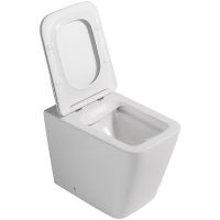 Унитаз Abber Rechteck AC1211 приставной с сиденьем Микролифт — фото 4, Приставные унитазы