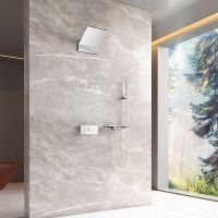 Смеситель для ванны Vincea Futura VSFW-2F110TCH с термостатом Хром — фото 4, Смеситель для ванны