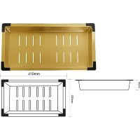 Товар: Коландер ZorG Master ZM 03 BRONZE Бронза - фото 3 Коландер ZorG Master ZM 03 BRONZE Бронза — фото 3, Аксессуары для кухни