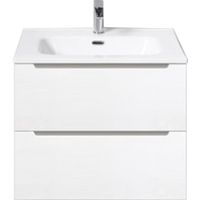 Тумба под раковину BelBagno ETNA 39-600/390-2C-SO-BL-P подвесная Bianco Lucido — фото 1, Тумбы под раковину