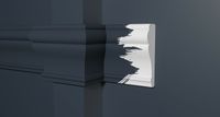 Товар: Молдинг Decor-Dizayn 2000x85x25 мм арт-152A - фото 3 Молдинг Decor-Dizayn 2000x85x25 мм арт-152A — фото 3, Молдинги