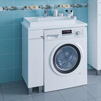 Товар: Тумба под раковину СанТа Марс 80 900127 Белая - фото 4 Тумба под раковину СанТа Марс 80 900127 Белая — фото 4, Тумбы под раковину