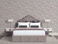 Обои Alessandro Allori Four Seasons 1601-3 Винил на флизелине (1,06*10) Серый/Бежевый, Цветы — фото 2, Обои для стен