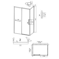 Товар: Душевой уголок Grossman Style 130х70 120.K33.05.1370.10.02 профиль Хром стекло шиншилла - фото 12 Душевой уголок Grossman Style 130х70 120.K33.05.1370.10.02 профиль Хром стекло шиншилла — фото 12, Душевые уголки