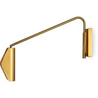 Настенный светильник Maytoni Modern Notta MOD417WL-01BS1 Латунь — фото 8, Светильники