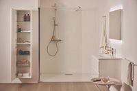 Душевая система Ideal Standard Ceratherm T50 A7230AA с термостатом Хром — фото 9, Душевые стойки